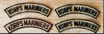 Korps Mariniers Schouder Embleem Straatnaam, Verzenden, Marine, Nederland, Embleem of Badge