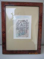 Amsterdam - kleurenets - Reguliersgracht 97 - art, Ophalen of Verzenden