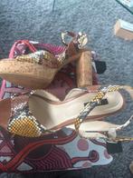 Zinda Hakken - Maat 42, Kleding | Dames, Schoenen, Ophalen of Verzenden, Gedragen, Bruin, Pumps