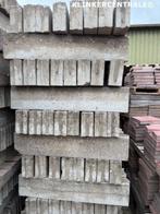 212st grijs betonbanden 10x20x100cm opsluitbanden, stoepband, Bij dit gebruikte product niet meer te achterhalen., Gebruikt, Verzenden