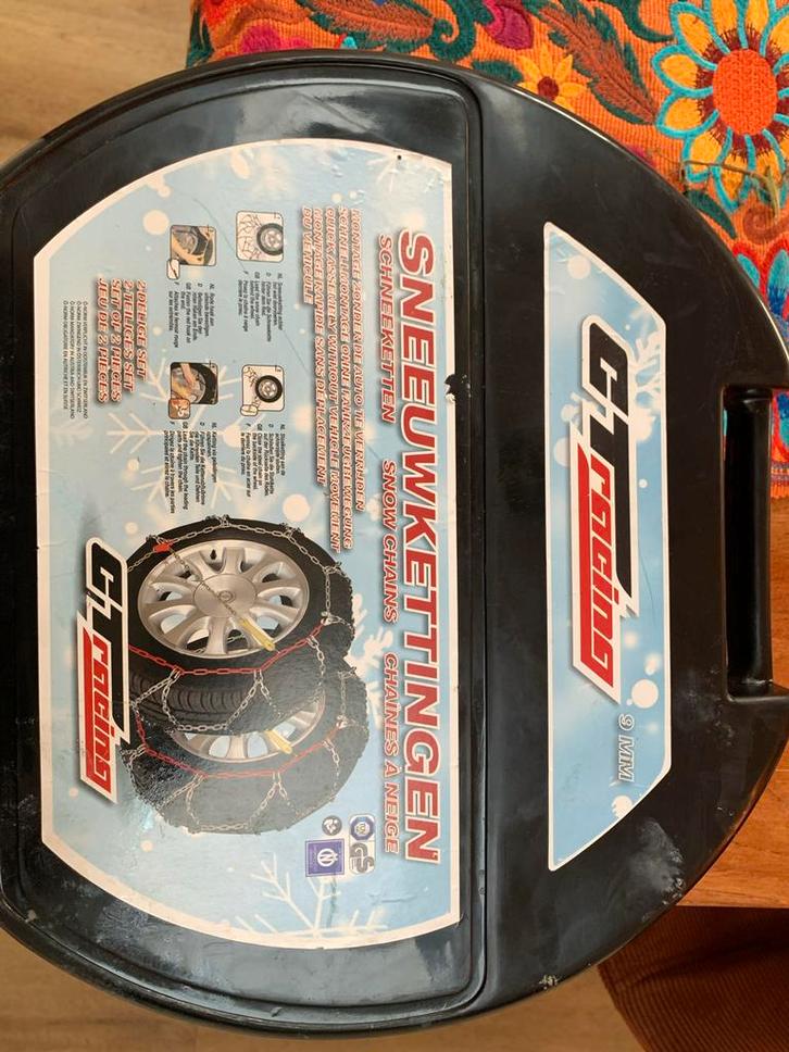 GT Racing Sneeuwkettingen - Nieuwstaat!, Auto diversen, Sneeuwkettingen, Zo goed als nieuw, Ophalen of Verzenden