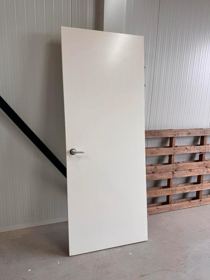 2  Opdekdeuren. 880x2310, Doe-het-zelf en Verbouw, Deuren en Horren, Gebruikt, Binnendeur, 215 cm of meer, 80 tot 100 cm, Hout