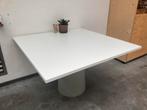 grote, vierkante (eet)tafel, Huis en Inrichting, Tafels | Eettafels, Ophalen, Kunststof, Gebruikt, Vierkant