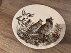 Te k. Borden met vogel afbeeldingen, Huis en Inrichting, Keuken | Servies, Ophalen of Verzenden, Overige stijlen, Bord(en)