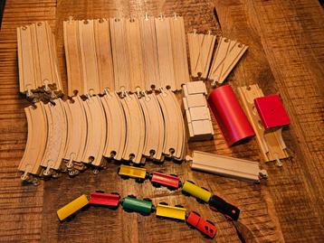 Houten treinset beschikbaar voor biedingen