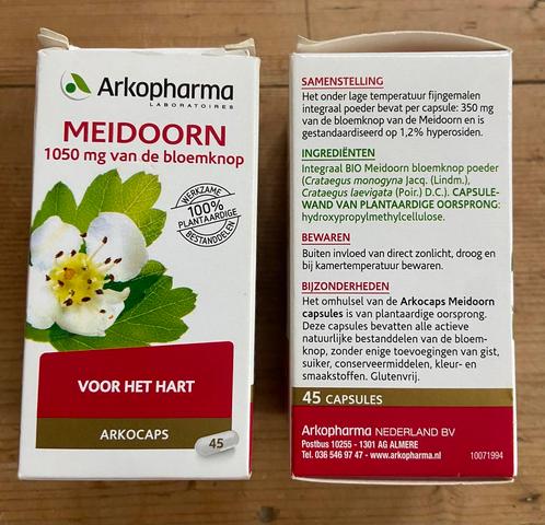 Arkopharma Meidoorn arkocaps voor het hart, Sport en Fitness, Gezondheidsproducten en Wellness, Nieuw, Overige typen, Verzenden