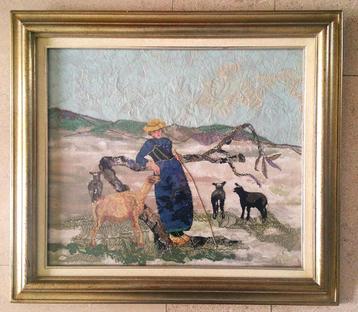 Geitenhoedster (collage) - 1960-1970 beschikbaar voor biedingen