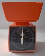 Vintage Hanson Keukenweegschaal - Oranje., Keukenweegschaal, 1 tot 500 gram, Ophalen of Verzenden, Gebruikt