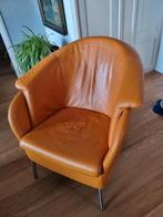 Leren fauteuil, Ophalen of Verzenden, Zo goed als nieuw, Leer