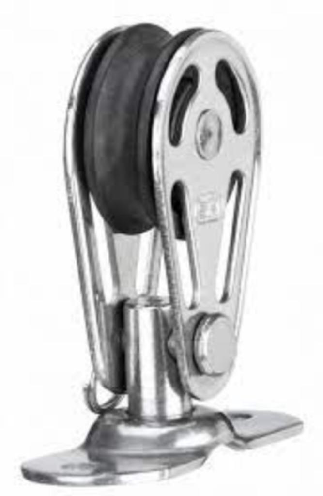 SPRENGER GLIJLAGERBLOK 6 MM MET BODEMPLAAT VLOERPLAAT BLOK, Watersport en Boten, Accessoires en Onderhoud, Nieuw, Lijn of Blok