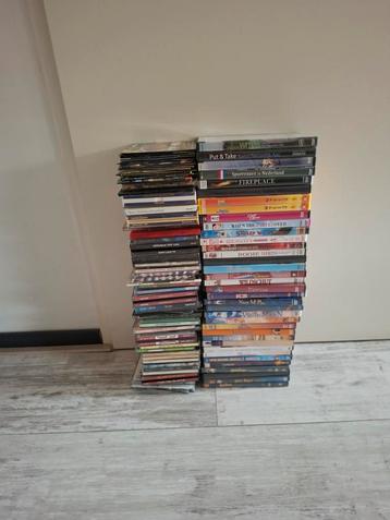 Opruiming! 80 schijfjes (40 dvd’s + 40 cd’s) – slechts €15 beschikbaar voor biedingen
