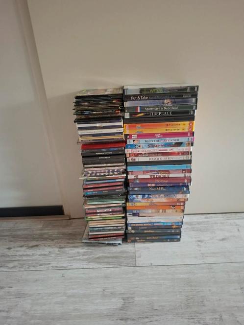 Opruiming! 80 schijfjes (40 dvd’s + 40 cd’s) – slechts €15, Cd's en Dvd's, Dvd's | Tv en Series, Zo goed als nieuw, Overige genres
