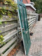 Mooie buitendeur met glas in lood, Ophalen, Gebruikt, 80 tot 100 cm, 200 tot 215 cm