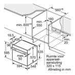Siemens inbouwoven HB557GBS3F - i, 45 tot 60 cm, Nieuw, Informatie@bshg.com, Ophalen of Verzenden