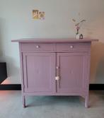Vintage Roze Commode/Kastje - Opgeknapt!, Huis en Inrichting, Kasten | Buffetkasten, 100 tot 150 cm, 100 tot 150 cm, Vintage, Ophalen of Verzenden