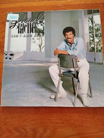 Motown vinyl LP 83- Lionel Richie - Can't Slow Down + lyrics beschikbaar voor biedingen