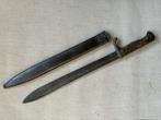 wo1 - Duitse Butcher bajonet met schede - Richard H Solingen, Ophalen of Verzenden, Landmacht, Duitsland, Mes of Dolk