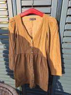 Bruine corduroy jurk van Zara - Maat XS, Kleding | Dames, Bruin, Zara, Ophalen of Verzenden, Zo goed als nieuw