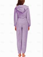 Onesie Wanzie Huispak Jumpsuit Fleece pyama pyjama maat S-M, Maat 38/40 (M), Paars, Nieuw, Ophalen of Verzenden