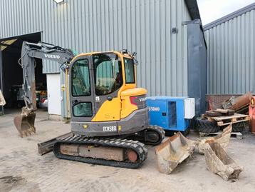 Volvo ECR 58 D rups graafmachine tracked excavator bagge beschikbaar voor biedingen