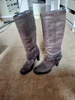 Bruine laarzen maat 41, Kleding | Dames, Schoenen, Ophalen, Zo goed als nieuw, Bruin, Hoge laarzen