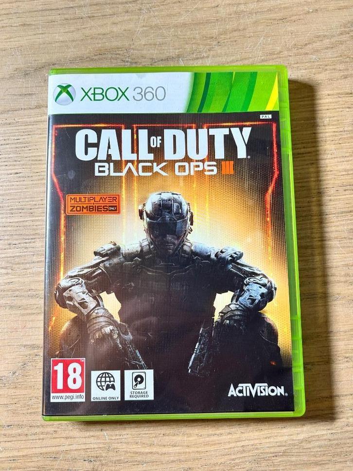 Xbox 360 Call of Duty Black ops 3, Spelcomputers en Games, Games | Xbox 360, Gebruikt, Shooter, 3 spelers of meer, Vanaf 18 jaar