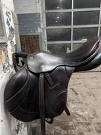 Bruin Passier springzadel 17.5 inch medium boom, Dieren en Toebehoren, Paarden en Pony's | Zadels, Ophalen, Springen