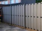 Composiet schutting Topline 180 Hoog (€120 p/m incl plaatsen, Kunststof, 1 tot 2 meter, Minder dan 3 meter, Nieuw