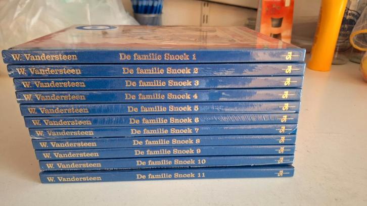 11x de Familie Snoek van Willy Vandersteen,in seal, compleet, Boeken, Stripboeken, Nieuw, Complete serie of reeks, Ophalen of Verzenden
