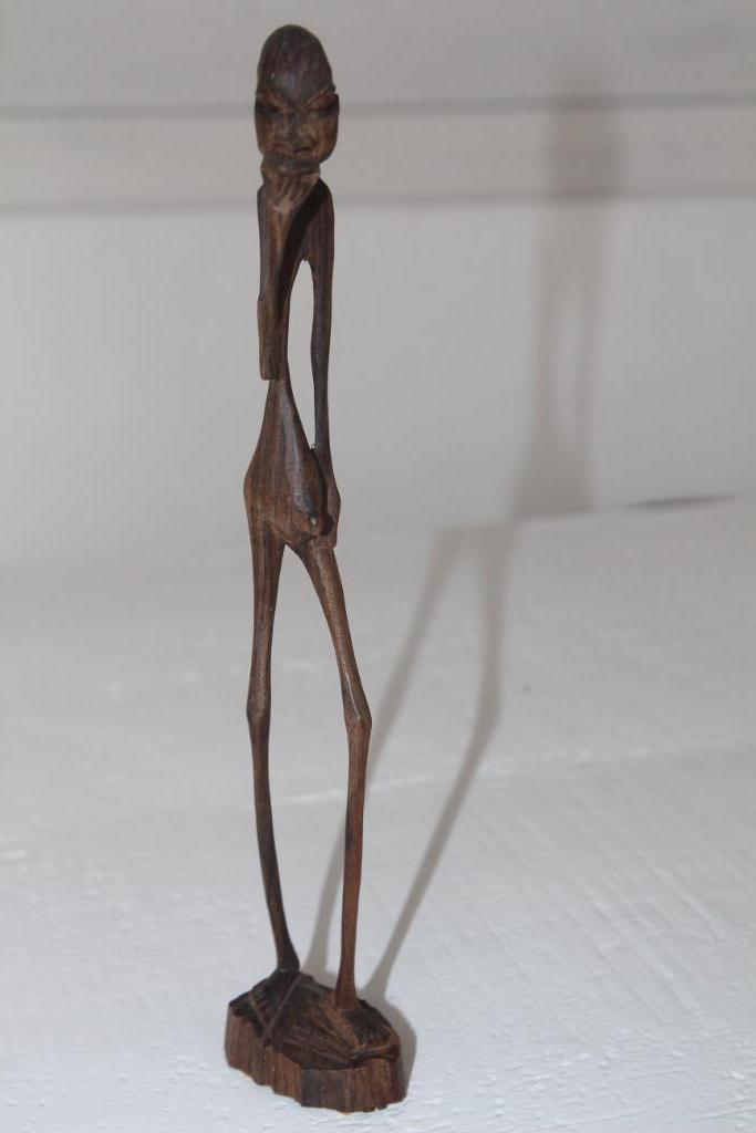 2 Intrigerende beeldjes Afrika 186, Antiek en Kunst, Kunst | Niet-Westerse kunst, Ophalen of Verzenden