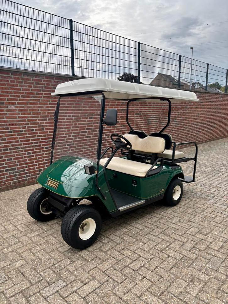 Prachtige 4p Benzine Ezgo Golfkar, Sport en Fitness, Golf, Zo goed als nieuw, Golfkar, Overige merken, Ophalen of Verzenden
