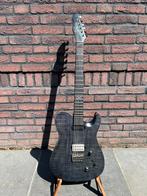 Chapman ML3BEA telecaster izgst grey tigerstripe maple top, Ophalen of Verzenden, Zo goed als nieuw, Solid body, Overige merken