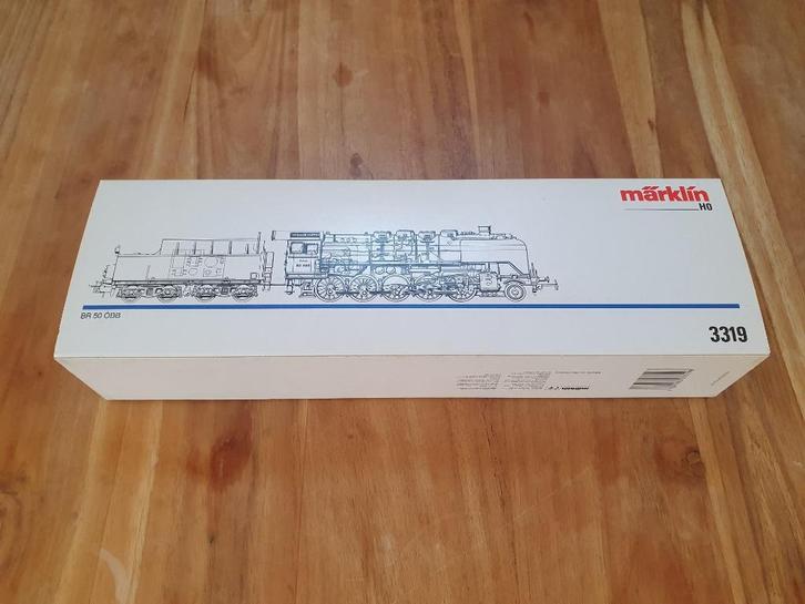 Märklin 3319 Stoomlokomotief serie 50 ÖBB in nieuwstaat, Hobby en Vrije tijd, Modeltreinen | H0, Zo goed als nieuw, Locomotief