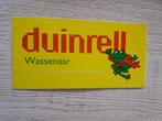 sticker DUINRELL ( 3 ), Ophalen of Verzenden, Zo goed als nieuw, Bedrijf of Vereniging