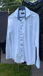 👔 Eterna Overhemd Slim Fit maat 39 (15,5), Ophalen, Wit, Eterna, Halswijdte 39/40 (M)