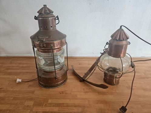 Ankerlicht goede staat - set of los, Antiek en Kunst, Antiek | Lampen, Ophalen