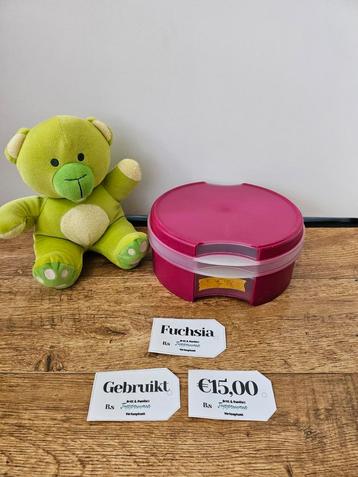 WEEKEND ACTIE! Tupperware vensterdoos koektrommel €15,00 F beschikbaar voor biedingen