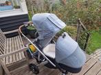 Uppababy vista v1 met adapters, Kinderen en Baby's, Kinderwagens en Combinaties, Zo goed als nieuw, Combiwagen, Verstelbare duwstang