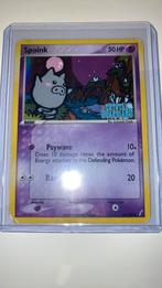 Spoink 62/100 Holo Stamped, Ophalen of Verzenden, Losse kaart