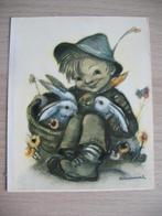 Ansicht Kaart Hummel nr 4 Vintage, Ophalen of Verzenden, Voor 1940, Zo goed als nieuw, Kind