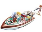 Playmobil Speedboot met Waterskiër, Ophalen of Verzenden, Zo goed als nieuw, Complete set