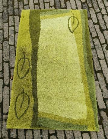 Vintage groene badkamer mat 100 x 60 cm beschikbaar voor biedingen