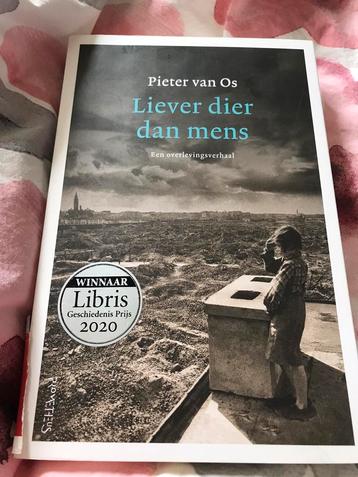 Pieter van os - boek liever dier dan mensen woII beschikbaar voor biedingen