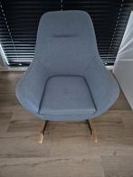 Grijze Schommelstoel nebel Jysk - Comfortabel en Stijlvol, Ophalen, Zo goed als nieuw, Stof, Eén