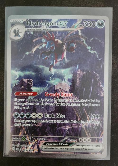 Hydreigon ex 169 White Flare, Hobby en Vrije tijd, Verzamelkaartspellen | Pokémon, Nieuw, Losse kaart, Foil, Ophalen of Verzenden