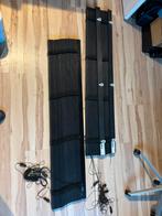 Bamboe jaloezieen clickforblinds vitrage, Ophalen of Verzenden, Zo goed als nieuw, Zwart, 200 cm of meer