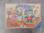 Muppet babies houten vintage puzzel van Ravensburg, Ophalen of Verzenden, 10 tot 50 stukjes, Gebruikt