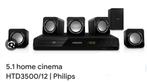 Philips home theater system, Philips, Gebruikt, Dvd-speler, 5.1-systeem