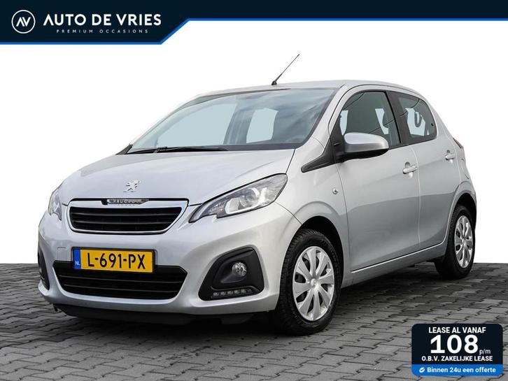 Peugeot 108 1.0 e-VTi 5drs. Active | Airco | Bluetooth | 1e, Auto's, Peugeot, Bedrijf, Te koop, ABS, Airbags, Airconditioning
