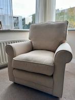 Beige Fauteuil - Nieuwe Stof & Vering!, Huis en Inrichting, Ophalen, Zo goed als nieuw, Stof, 75 tot 100 cm